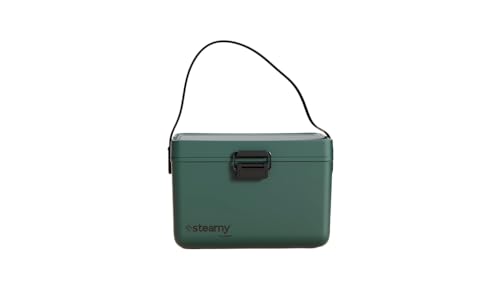 Steamy Classy 12, Kühlbox mit Schultergurt, 12 Liter, Pine Green von Steamy
