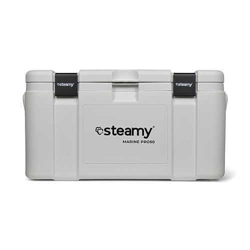Steamy Marine Pro 50 Kühlbox, 50 Liters, Weiß von Steamy