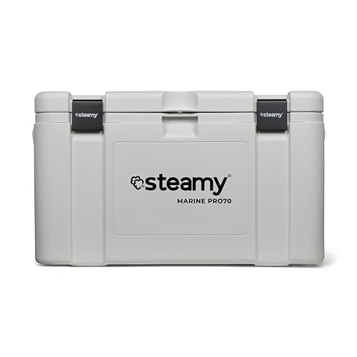 Steamy Marine Pro 70 Kühlbox, 70 Liter, Weiß von Steamy