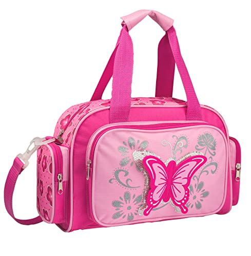 Stefano Kinder Reisegepäck Schmetterling pink rosa -präsentiert von RabamtaGO (Tasche 1, Pink) von Stefano