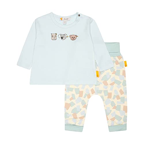 Steiff Baby - Jungen Set Jogger + T-Shirt langarm Lazy Nils von Steiff