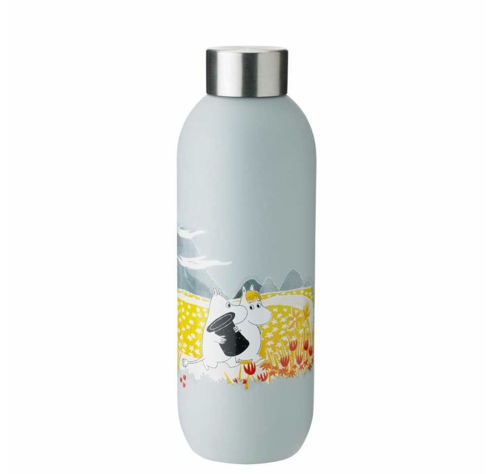 Stelton Trinkflasche Keep Cool Moomin Soft Sky 0.75 L von Stelton