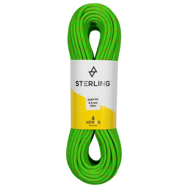 Sterling Rope - Duetto 8.4 - Halbseil Gr 30 m;40 m grün;rot von Sterling Rope