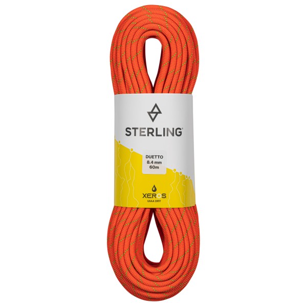 Sterling Rope - Duetto 8.4 - Halbseil Gr 40 m rot von Sterling Rope