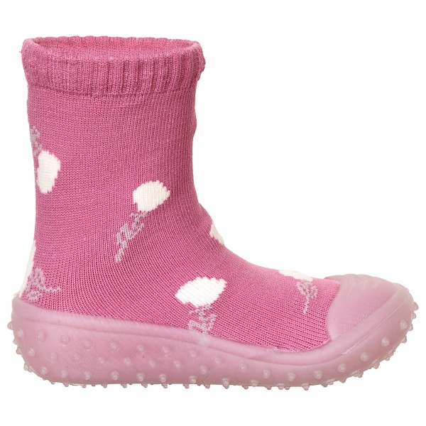 Sterntaler - Kid's Adventure-Socks Blumen - Hüttenschuhe Gr 23/24 rosa von Sterntaler