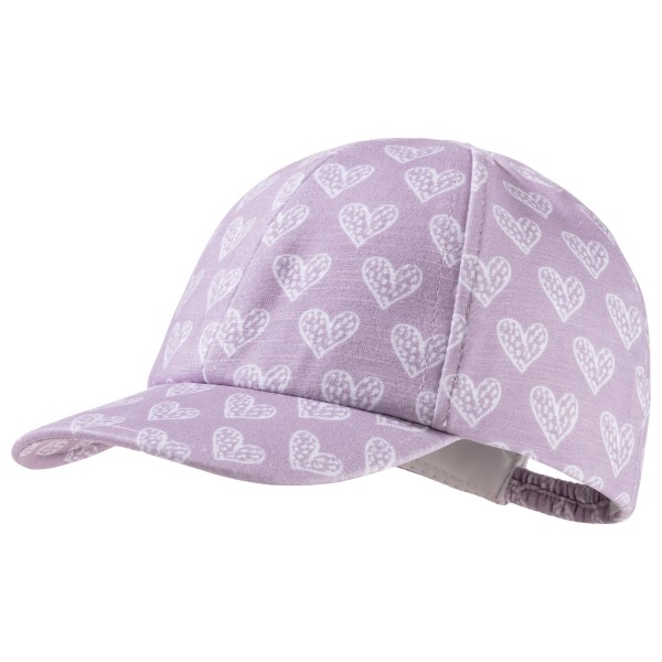 Sterntaler - Kid's Baseball-Cap Herzen - Cap Gr 49 cm lila von Sterntaler