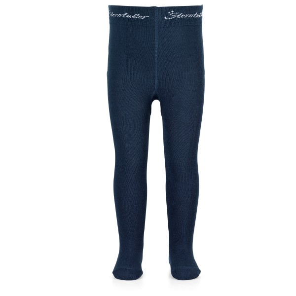 Sterntaler - Kid's Strumpfhose Uni Cotton - Alltagsunterwäsche Gr 86 blau von Sterntaler