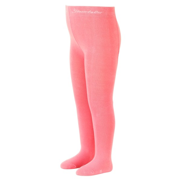 Sterntaler - Kid's Strumpfhose Uni Cotton - Alltagsunterwäsche Gr 92 rosa von Sterntaler