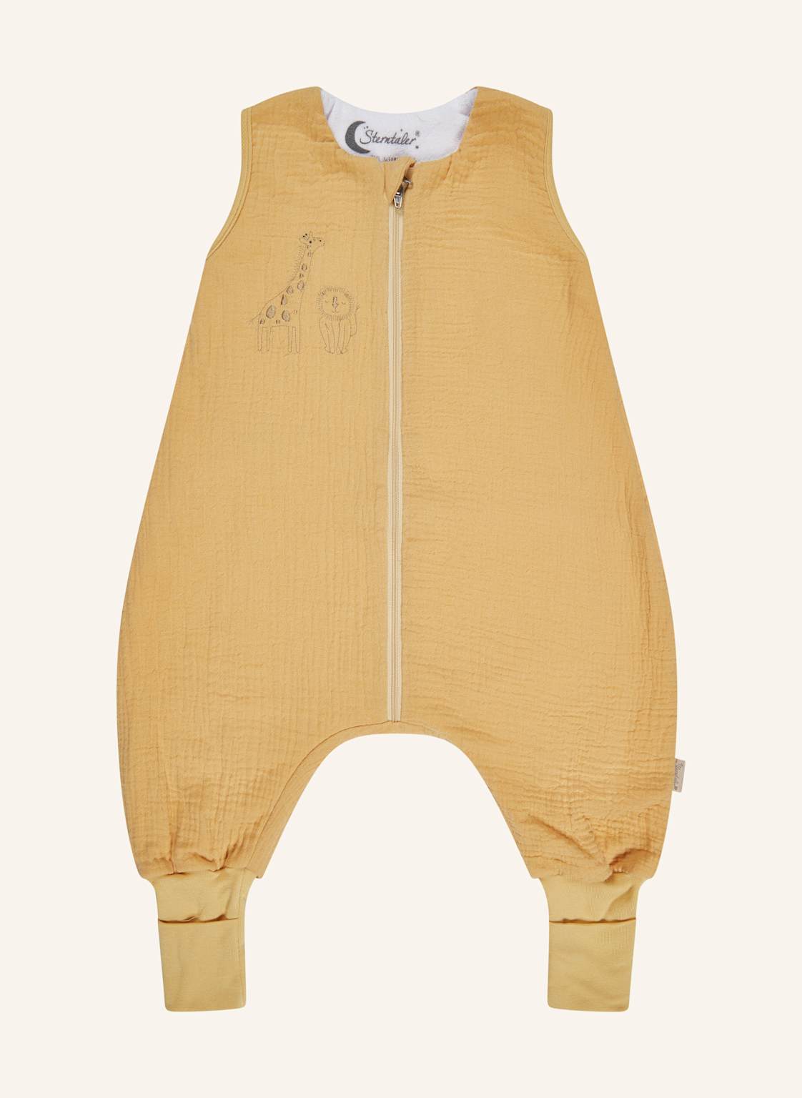 Sterntaler Schlafsack Mit Beinen 104/110 Safari gelb von Sterntaler