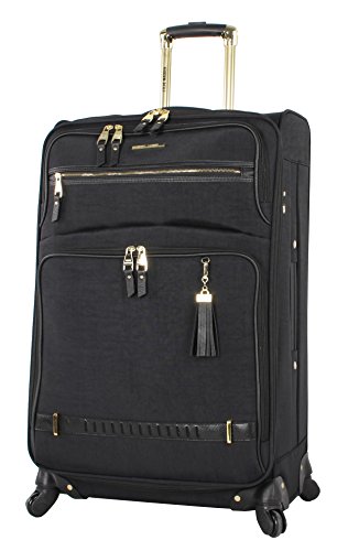 Steve Madden , Unisex, Erwachsene (nur Gepäck) Koffer Schwarz Peek-a-boo Black 71.12 cm von Steve Madden