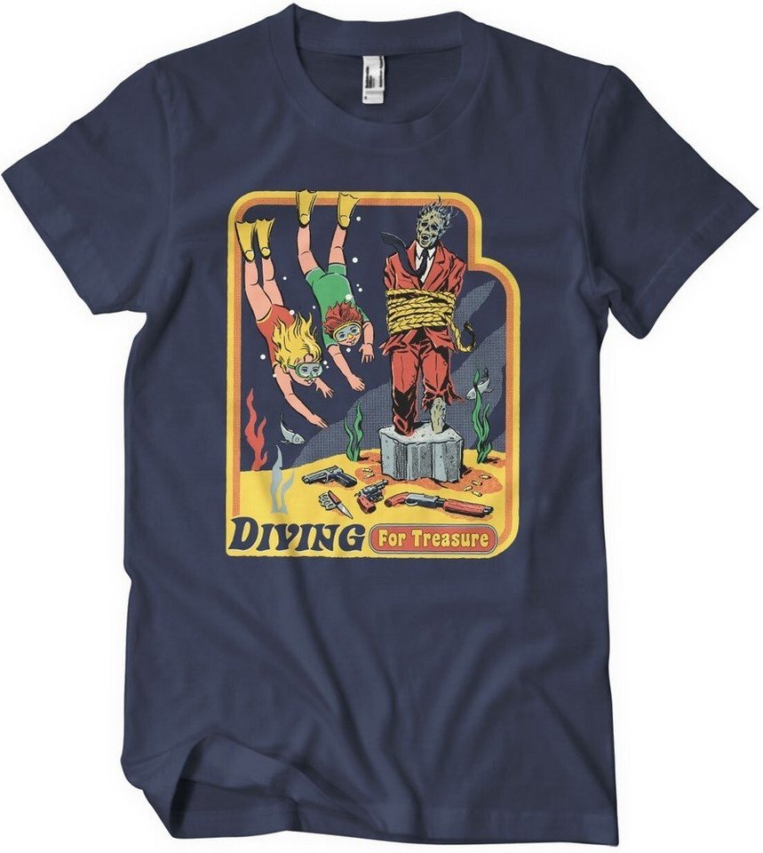 Steven Rhodes T-Shirt Diving For Treasure T-Shirt von Steven Rhodes