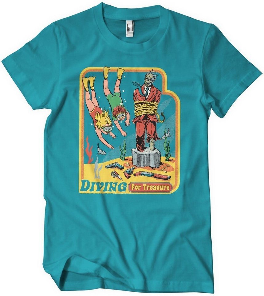 Steven Rhodes T-Shirt Diving For Treasure T-Shirt von Steven Rhodes