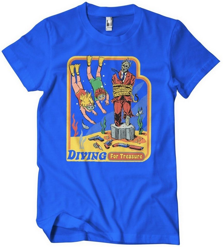 Steven Rhodes T-Shirt Diving For Treasure T-Shirt von Steven Rhodes