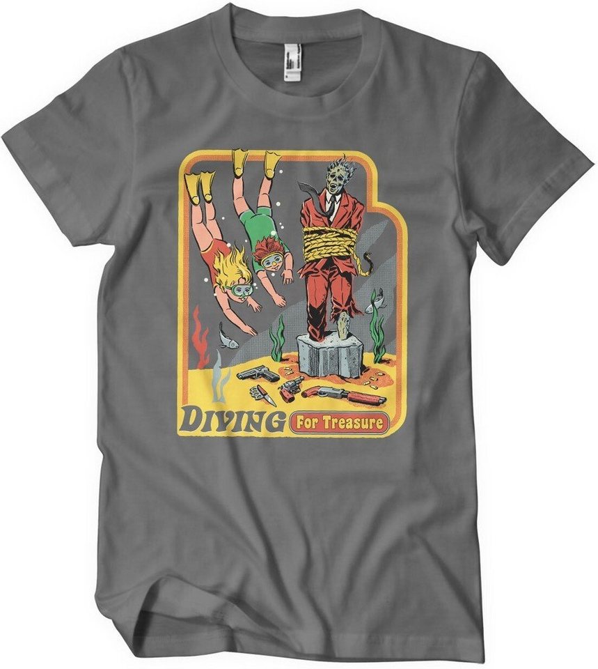 Steven Rhodes T-Shirt Diving For Treasure T-Shirt von Steven Rhodes
