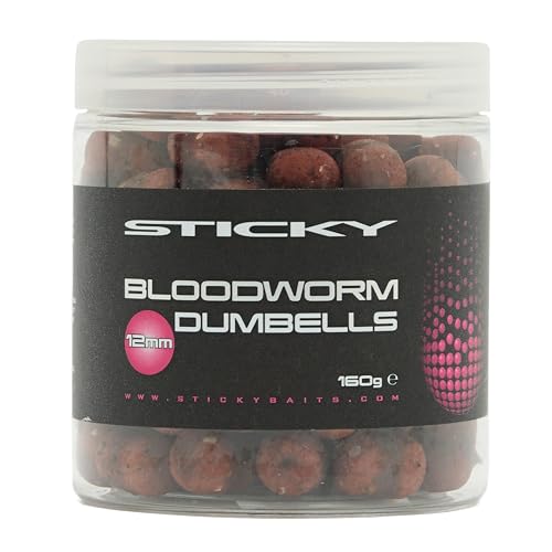 Bloodworm Dumbells 12mm - 1 von Sticky Baits