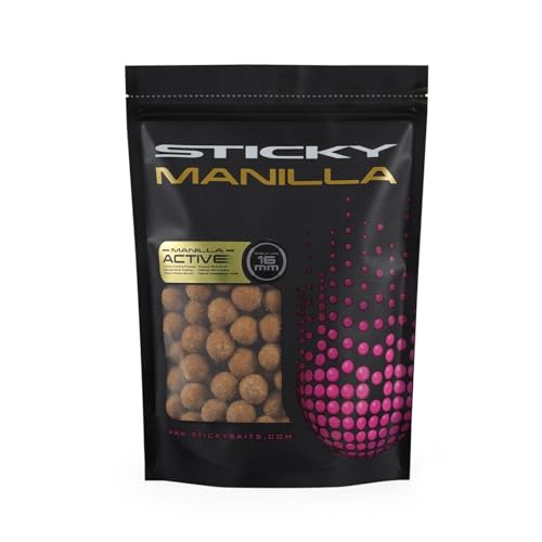 Sticky Baits Manilla Active Shelf Life Boilies 20mm 1Kg von Sticky Baits