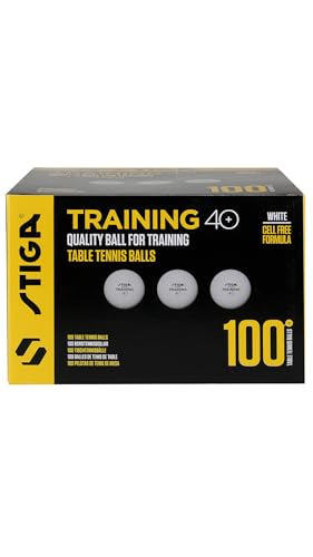 Stiga Training 40+ Bälle, weiß, 100-pack von Stiga