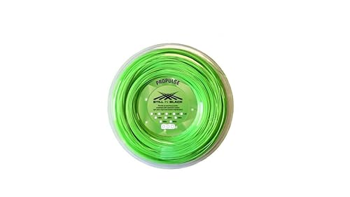 Still in Black Spule 200 m Achteckiger Propulse Neongrün 1,30 mm tennisbesaitung, grün fluoreszierend, 240 m von Still in Black