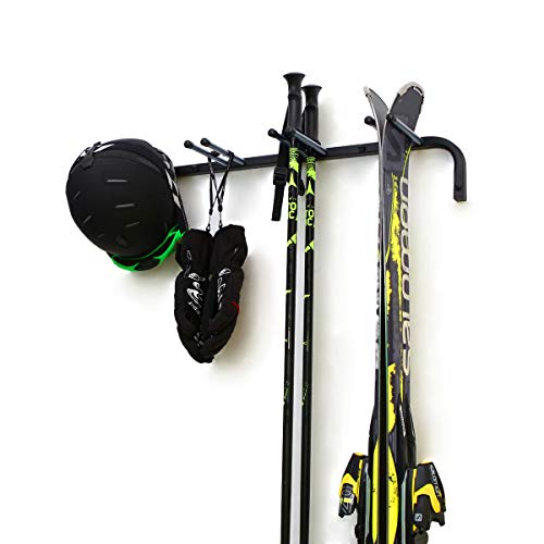 Skihalterung Skiwandhalter für 4 Paar Ski Skiträger Skihalter Skiaufbewahrung von Stillerbursch