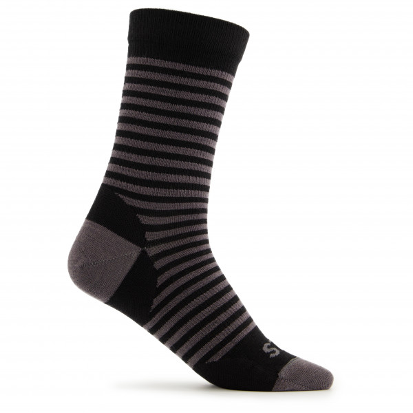 Stoic - Merino Everyday Crew Socks - Multifunktionssocken Gr 39-41 - 1-Pair schwarz/grau von Stoic