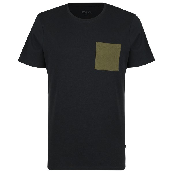 Stoic - Hemp30 AmalSt. Pocket Tee - T-Shirt Gr S schwarz von Stoic