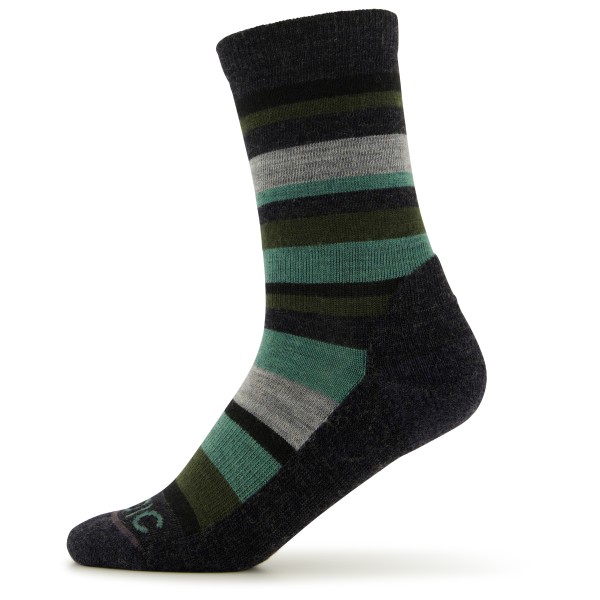 Stoic - Kid's Merino Trekking Crew Socks Stripes - Wandersocken Gr 27-30 schwarz von Stoic