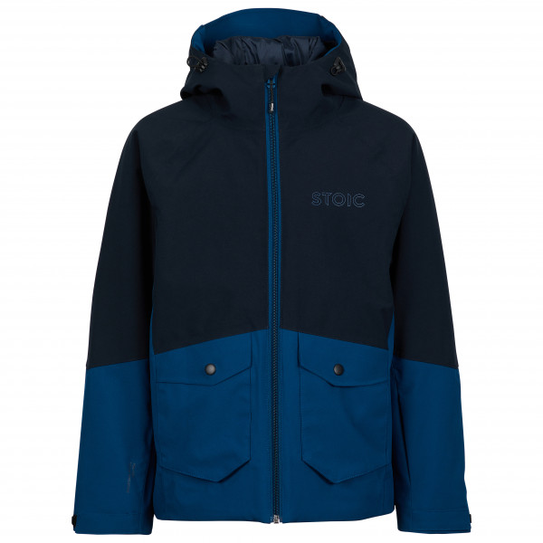 Stoic - Kid´s MountainWool VallrunSt. Ski Jacket - Skijacke Gr 104 blau von Stoic