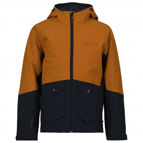 Stoic - Kid´s MountainWool VallrunSt. Ski Jacket - Skijacke Gr 92 schwarz/braun von Stoic