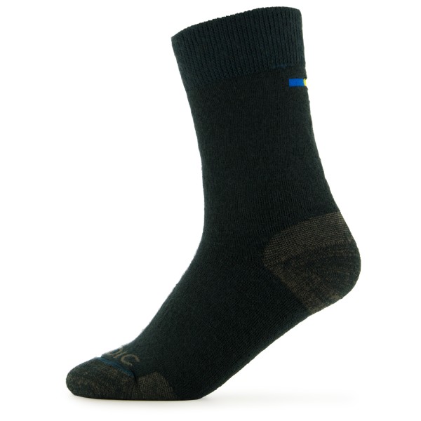 Stoic - Merino Hiking Crew Socks - Wandersocken Gr 36-38;39-41;42-44;45-47 oliv/schwarz;schwarz von Stoic