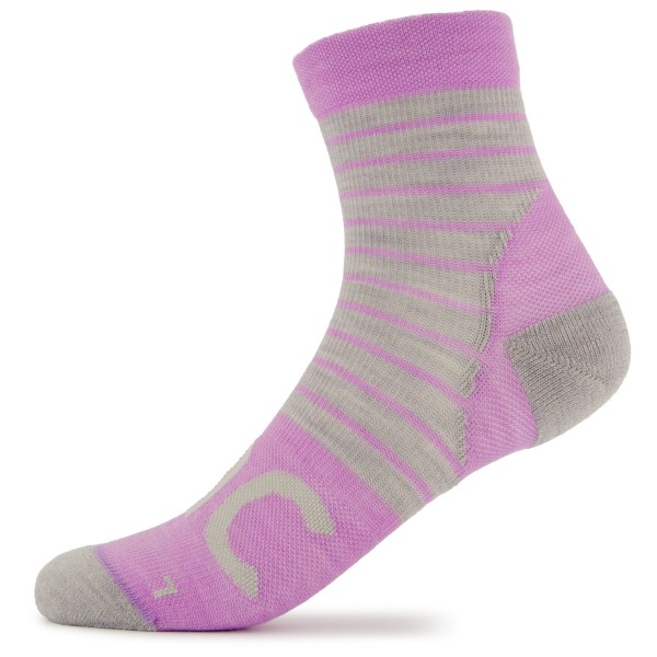 Stoic - Merino MTB Quarter Socks - Radsocken Gr 36-38 rosa von Stoic