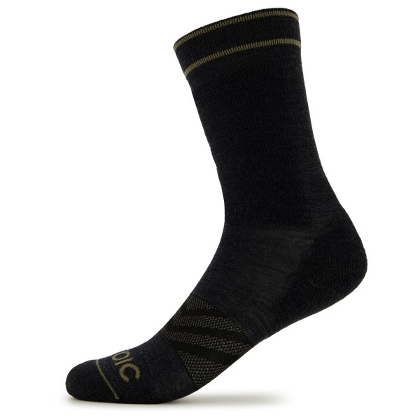 Stoic - Merino Outdoor Crew Socks Pro - Wandersocken Gr 45-47 schwarz von Stoic