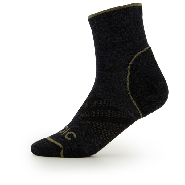 Stoic - Merino Outdoor Quarter Socks Tech - Wandersocken Gr 36-38;39-41;42-44;45-47 blau;grau;schwarz von Stoic