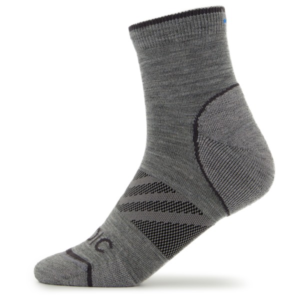 Stoic - Merino Outdoor Quarter Socks Tech - Wandersocken Gr 39-41 grau von Stoic