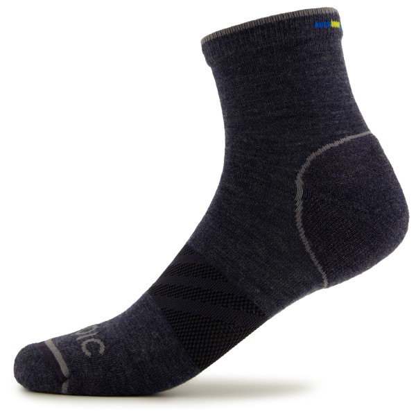 Stoic - Merino Outdoor Quarter Socks Tech - Wandersocken Gr 39-41 schwarz von Stoic
