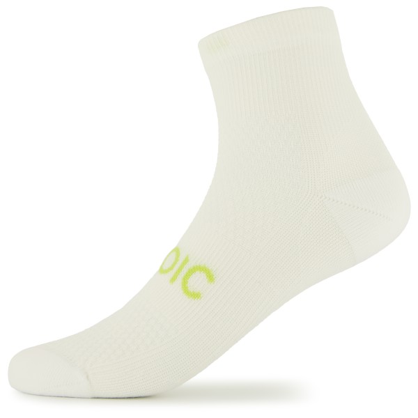 Stoic - Merino Running Quarter+ light socks - Laufsocken Gr 45-47 beige/weiß von Stoic