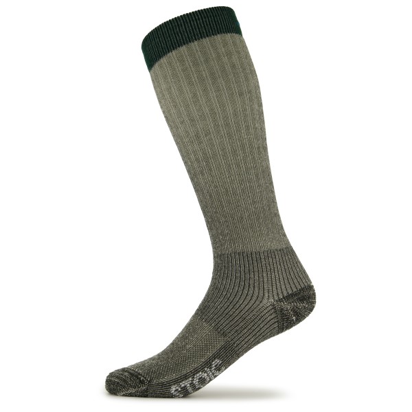 Stoic - Merino Wool Cushion Heavy Long Socks - Wandersocken Gr 39-41 oliv von Stoic