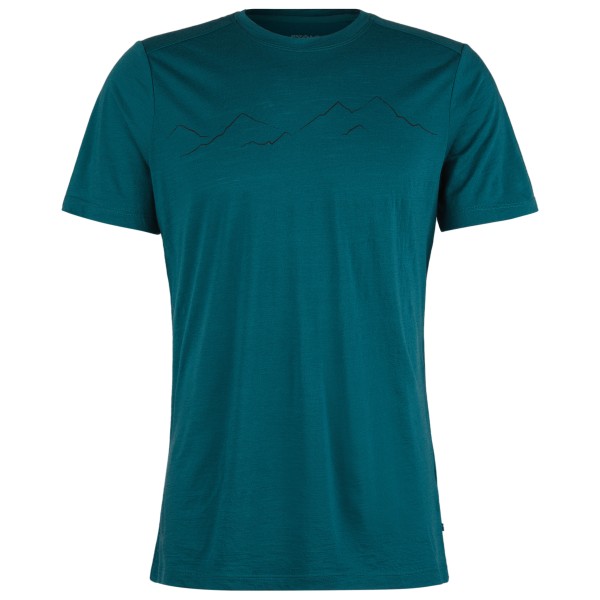 Stoic - Merino150 Heladagen T-Shirt Fjäll - Merinoshirt Gr 4XL blau von Stoic