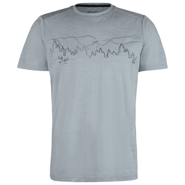 Stoic - Merino150 Heladagen T-Shirt Fjord - Merinoshirt Gr 3XL grau von Stoic