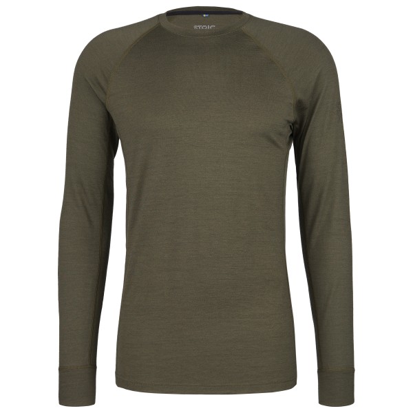 Stoic - Merino180 BengtSt. L/S - Merinounterwäsche Gr M braun von Stoic