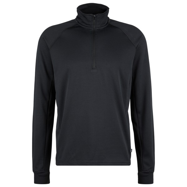 Stoic - PaukiSt. Waffle Fleece Half Zip - Fleecepullover Gr S schwarz von Stoic