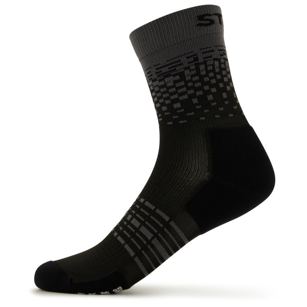 Stoic - Running Socks - Laufsocken Gr 36-38 schwarz;weiß/grau von Stoic