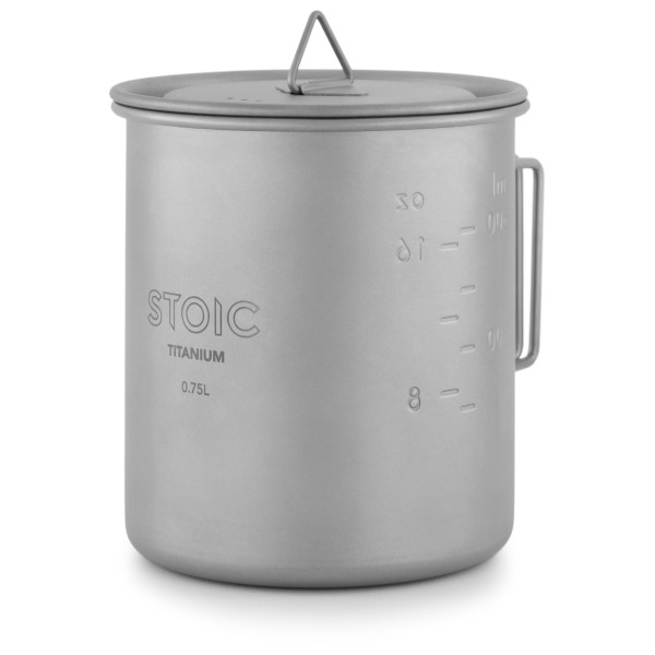 Stoic - Titanium TidanSt. Pot 0.75 - Topf Gr 750 ml grau von Stoic