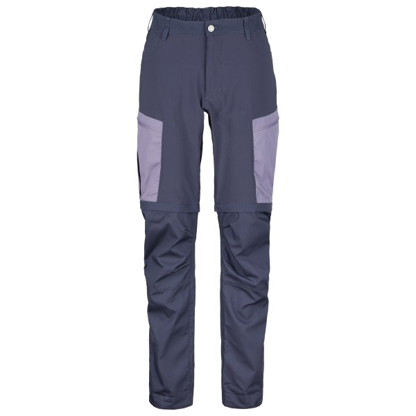 Stoic - Women's FalunSt. Tour Zip-Off Pants Light - Zip-Off-Hose Gr L - Short blau/lila von Stoic