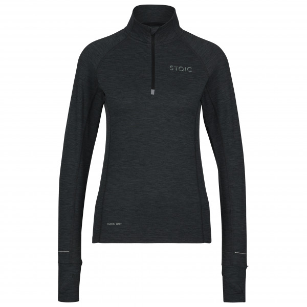 Stoic - Women's HelsingborgSt. Performance L/S with Zip - Laufshirt Gr 3XL schwarz von Stoic