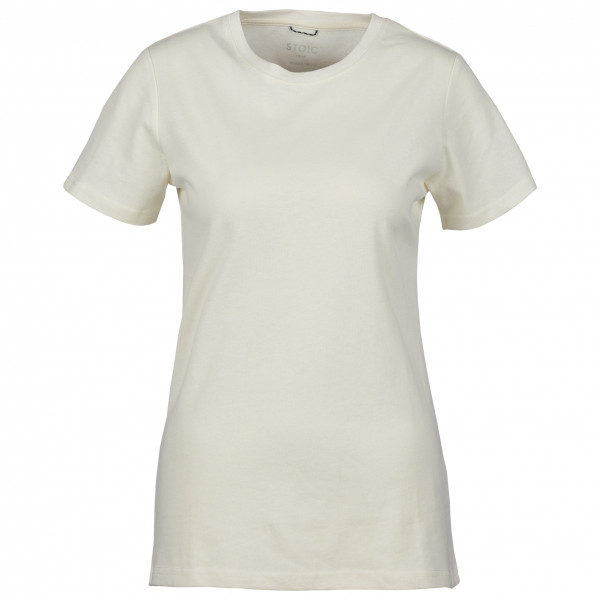 Stoic - Women's Hemp30 ValenSt. T-Shirt - T-Shirt Gr 34;36;38;40;42;44 beige;grau/türkis von Stoic