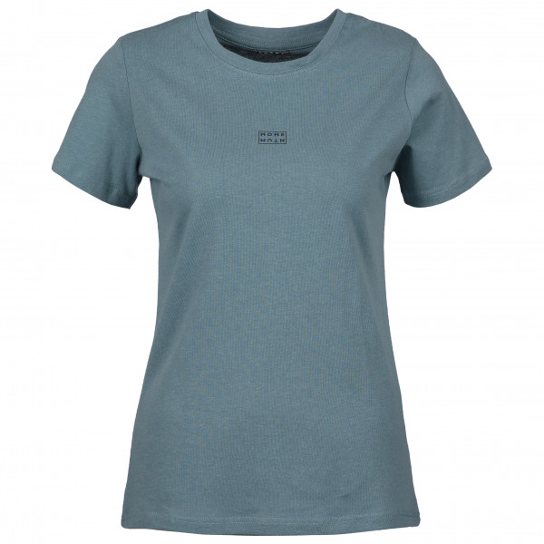 Stoic - Women's Hemp30 ValenSt. T-Shirt - T-Shirt Gr 36 grau/türkis von Stoic