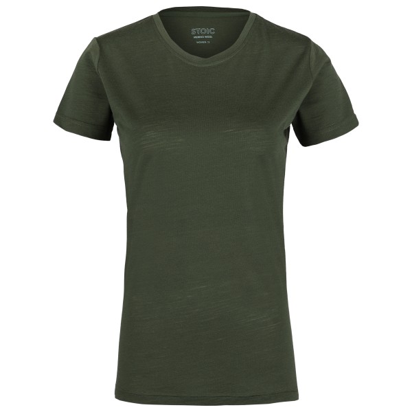 Stoic - Women's Merino150 HeladagenSt. T-Shirt slim - Merinoshirt Gr 40 oliv von Stoic