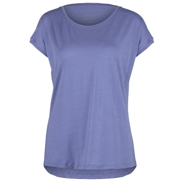 Stoic - Women's Merino150 MMXX T-Shirt loose - Merinoshirt Gr 36 lila von Stoic