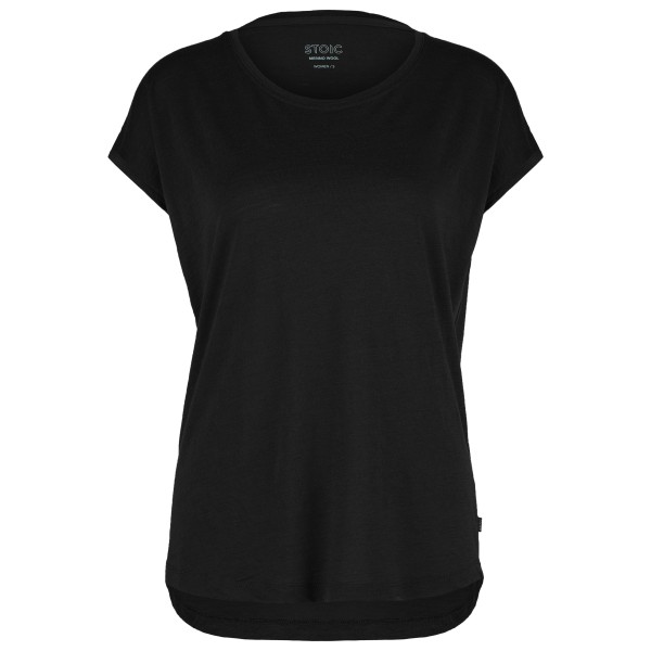 Stoic - Women's Merino150 MMXX T-Shirt loose - Merinoshirt Gr 40 schwarz von Stoic