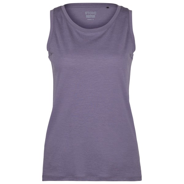 Stoic - Women's Merino155 LaholmSt. Tank - Merinoshirt Gr L grau von Stoic